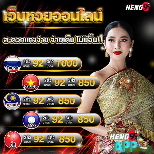 เว็บแทงหวยออนไลน์จ่ายเยอะที่สุด-"Online lottery betting website pays the most"